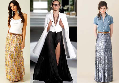 Юбки-макси Юбки-макси