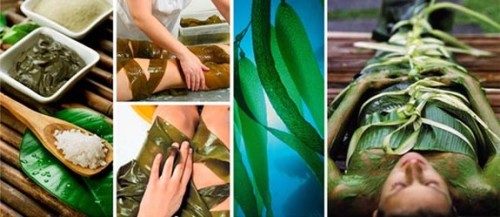 Маска с морскими водорослями