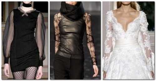 Одежда из прозрачных тканей Одежда из прозрачных тканей