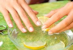 Ванночки с лимоном для ногтей Ванночки с лимоном для ногтей