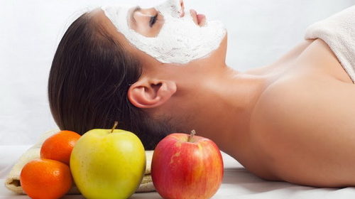 Маски из яблок