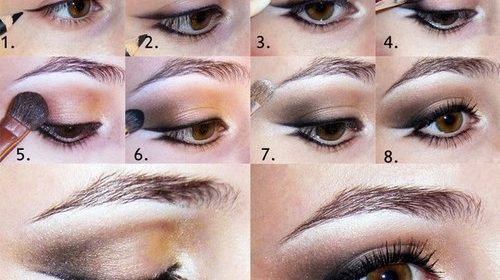 Макияж для серых глаз
