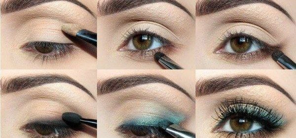 Макияж для карих глаз