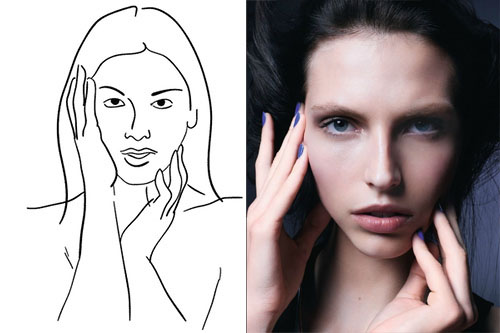 Лицо женщины