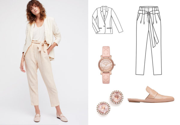 Девушка в брюках Девушка в брюках